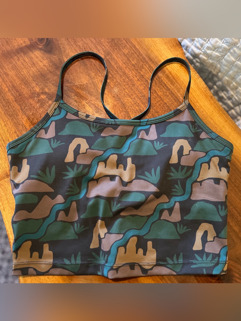 Teva x Parks Project Wild Rivers Recycled Crop Tank size S